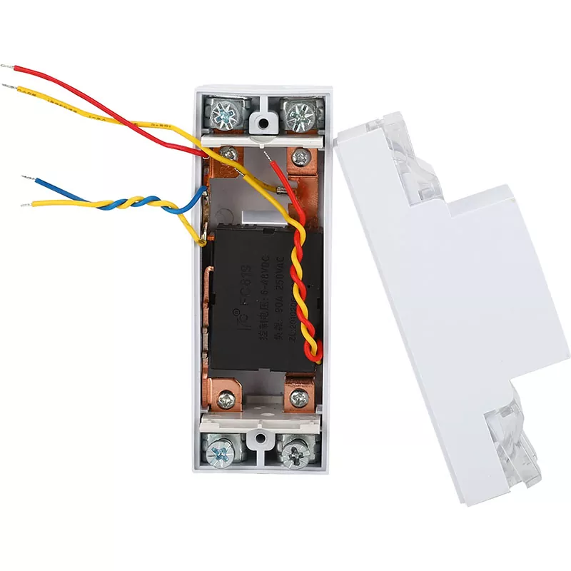 Relai Pengunci Atas-dalam-Bawah-Keluar 2P Fase Tunggal